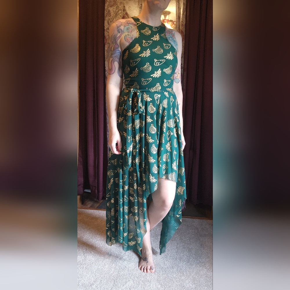 Blackmilk Zelda Magic Music Sheer Dance Student Dress
